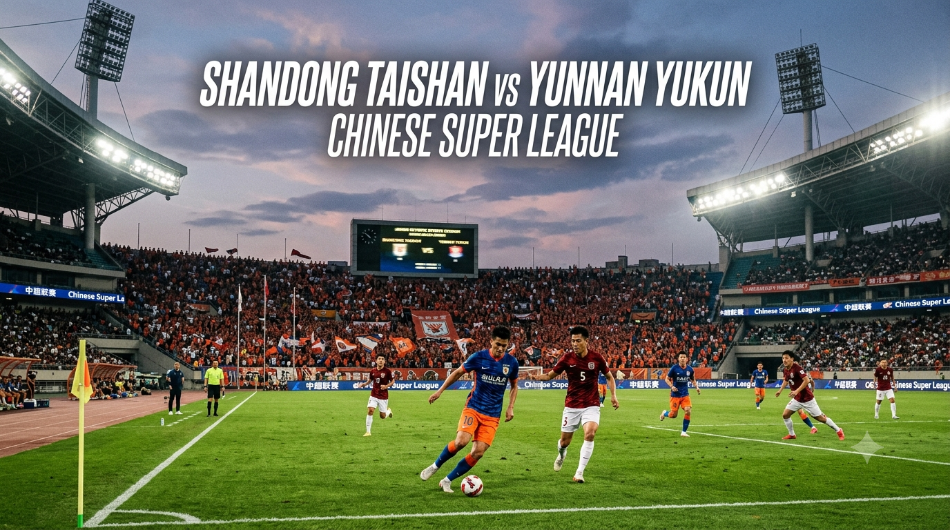 Jalalive Sajikan Informasi Terbaru Shandong Taishan vs Yunnan Yukun Pukul 18.35 WIB – Siaran Langsung