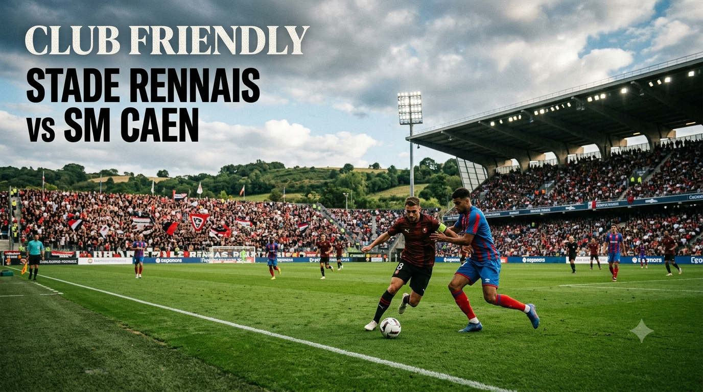 Stade Rennes vs Caen Siap Ramaikan Club Friendly Malam Ini Pukul 19.00 WIB di Jalalive