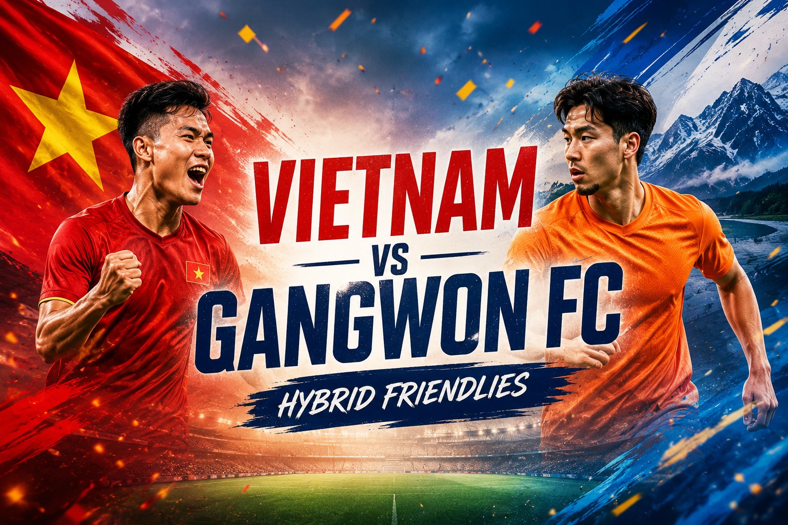 Vietnam vs Gangwon FC Hybrid Friendlies Malam Ini Pukul 19.00 WIB Hadir dengan Atmosfer Kompetitif – Simak Bersama Jalalive